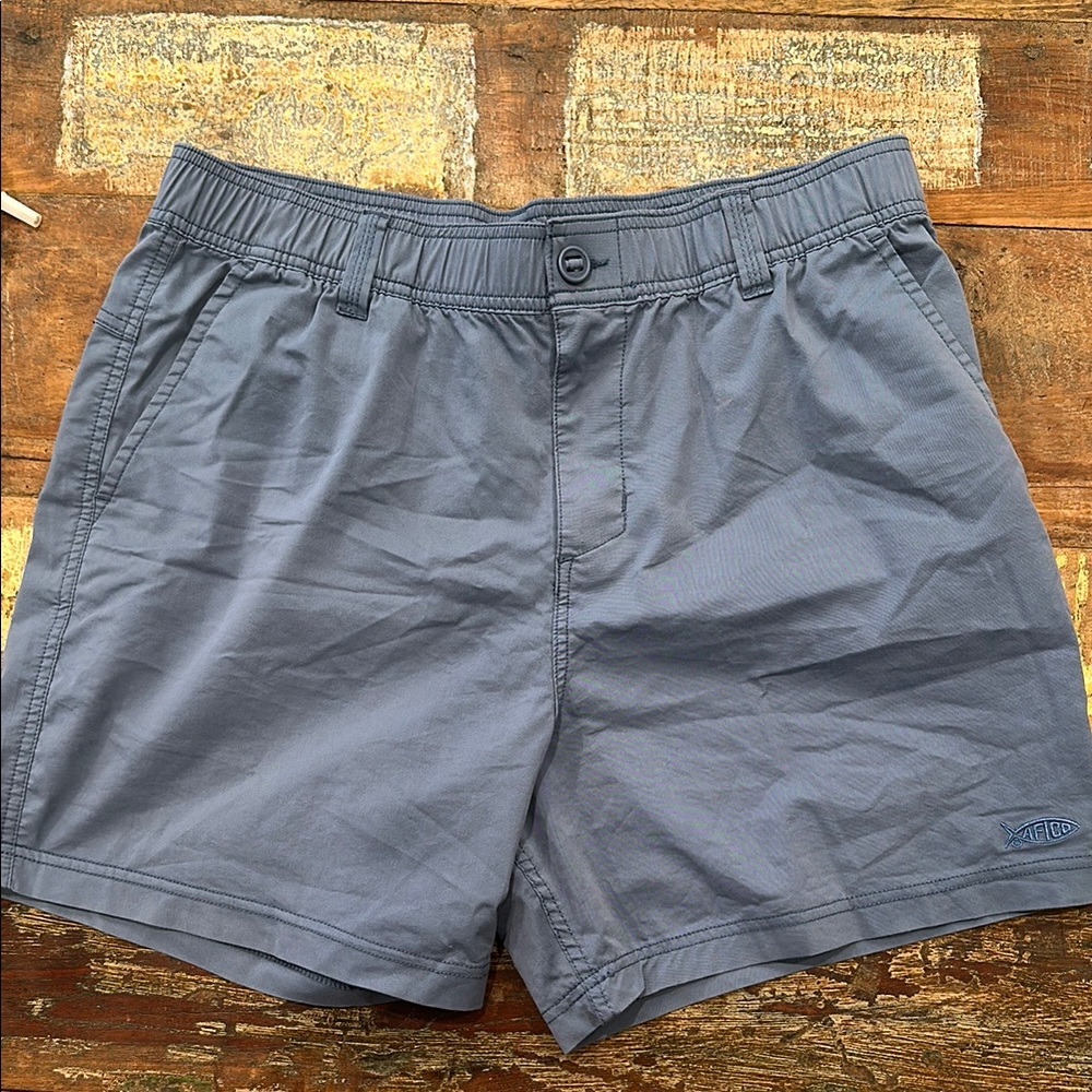 Gray Casual Shorts